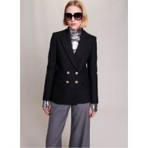 Maje - Chaqueta sastre blazer - Talla 34 - Negro