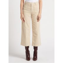 La Petite Etoile - Pantalón flare de mezcla de algodón - Talla 38 - Beige