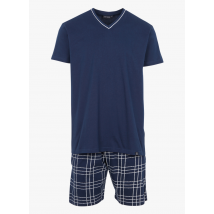 Arthur - Pijama estampado de algodón - Talla S - Azul