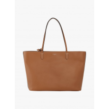 Le Tanneur - Nerfleren schoudertas - Een Maat - Bruin