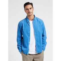 Les Deux - Chemise col américain en coton - Taille S - Bleu