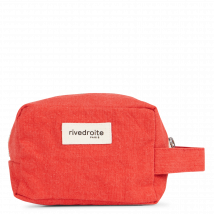 Rive Droite Paris - Trousse en coton recyclé - Taille Unique - Rouge