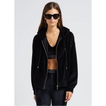 Sonia Rykiel - Sweater met capuchon en rits toenblend - L Maat - Zwart