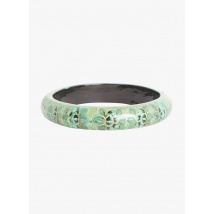 Feeka - Pulsera de madera estampada - Talla única - Multicolor