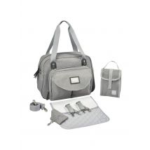 Béaba - Sac à langer genève ii gris chiné - Taille Unique - Gris