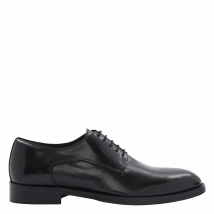 Minelli - Leren derby's met vetersluiting - 41 Maat - Zwart