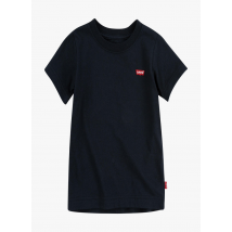 Levi's Kids - Katoenen t-shirt met ronde hals - 4A Maat - Zwart