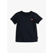 Levi's Kids - Camiseta de algodón con cuello redondo - Talla 8A - Negro