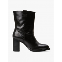 Jonak - Bottines à talons en cuir - Taille 36 - Noir
