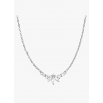 Mya Bay - Halskette aus versilbertem messing mit eingefassten schmucksteinen - Einheitsgröße - Silber