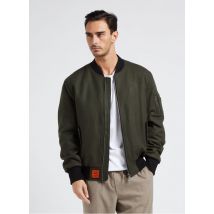 Bombers Original - Bomber de mezcla de lana - Talla M - Caqui