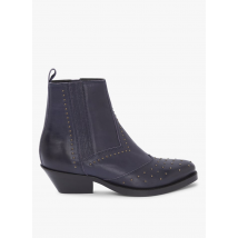 Cotelac - Santiags en cuir - Taille 39 - Bleu