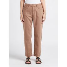 Ekyog - Vaquero recto de mezcla de algodón - Talla 38 - Beige