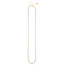 Mya Bay - Strasshalskette - Einheitsgröße - Golden