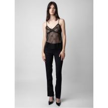Zadig&voltaire - Top lencero de encaje - Talla S - Negro