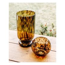 Debongout - Le vase en verre ambré - Taille 29 - Marron