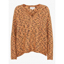 Sud Express - Wollmix-pullover mit v-ausschnitt - Größe 2 - Beige