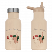 Konges Slojd - Gourde imprimée - Taille Unique - Beige