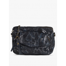 Pieces - Bolso bandolera de piel - Talla única - Negro