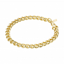 Mya Bay - Armband van verguld messing - Een Maat - Goudkleurige