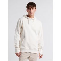 New Man - Ruimvallende - katoenen sweater met capuchon - XL Maat - Beige