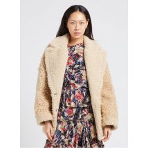 Berenice - Kunstpelzmantel mit reverskragen - Größe 0 - Braun