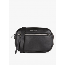 Lancaster Paris - Leren schoudertas - Een Maat - Zwart