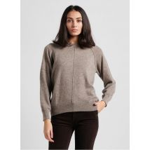 Maison 123 - Pull col rond en cachemire - Taille XS - Argent