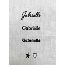 Gabrielle Paris - Couverture imprimé étincelle en coton biologique - Taille Unique - Vert