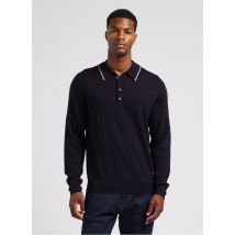Paul Smith - Pull col polo en laine - Taille M - Bleu