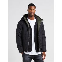 Le Temps Des Cerises - Aan twee zijden draagbaar - recht donsjack met capuchon - M Maat - Groen