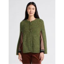 Nice Things - Gilet ample col rond à manches chauve-souris - Taille L - Vert