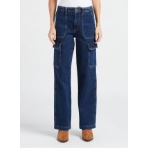 Humility - Rechte cargobroek van stretchkatoen - 40 Maat - Blauw