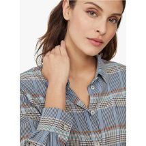 Harris Wilson - Geruite blouse met klassieke kraag - 2 Maat - Blauw