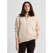 Maison 123 - Dunne - wollen trui met v-hals - M Maat - Wit