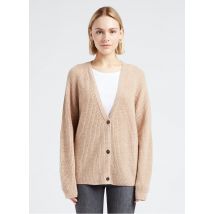 Maison 123 - Vest met v-hals wolblend met kasjmier - XL Maat - Beige