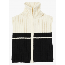 Sandro - Col amovible zippé en laine mélangée - Taille Unique - Multicolore