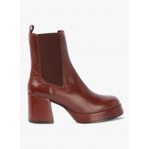 Jonak - Lederstiefeletten mit absatz - Größe 39 - Braun