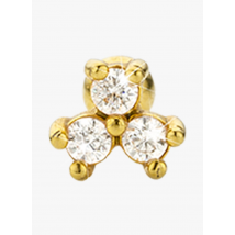 Mya Bay - Vergoldetes piercing mit strass - Einheitsgröße - Golden