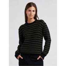 Sonia Rykiel - Gestreepte - wollen trui met ronde hals - S Maat - Gestreepte