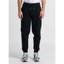 New Man - Pantalón de jogging recto de algodón - Talla 44 - Negro