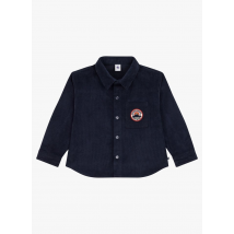 Petit Bateau - Baumwollhemd mit klassischem kragen - Größe 8A - Blau