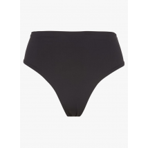 Khaven - Culotte de maillot de bain taille haute - S Maat - Zwart