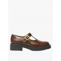 Bocage - Leder-derbys mit schnalle - Größe 37 - Braun