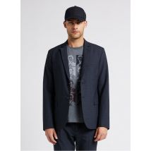 Ikks - Veste de costume à carreaux - Taille 46 - Bleu
