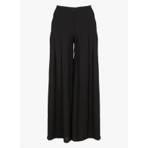 Cotelac - Wijde broek met hoge taille - 0 Maat - Zwart