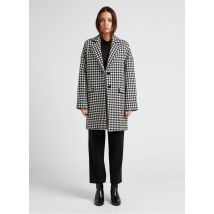 Max&co. - Ruimvallende jas met reverskraag - 38 Maat - Grijs