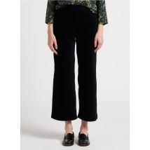 Nice Things - Pantalon large côtelé en coton mélangé - Taille XS - Noir