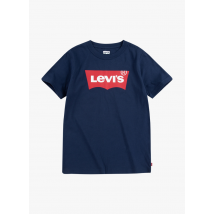 Levi's Kids - Katoenen t-shirt met ronde hals - 12M Maat - Blauw