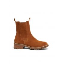 M. Moustache - Bottines plates - Taille 38 - Marron